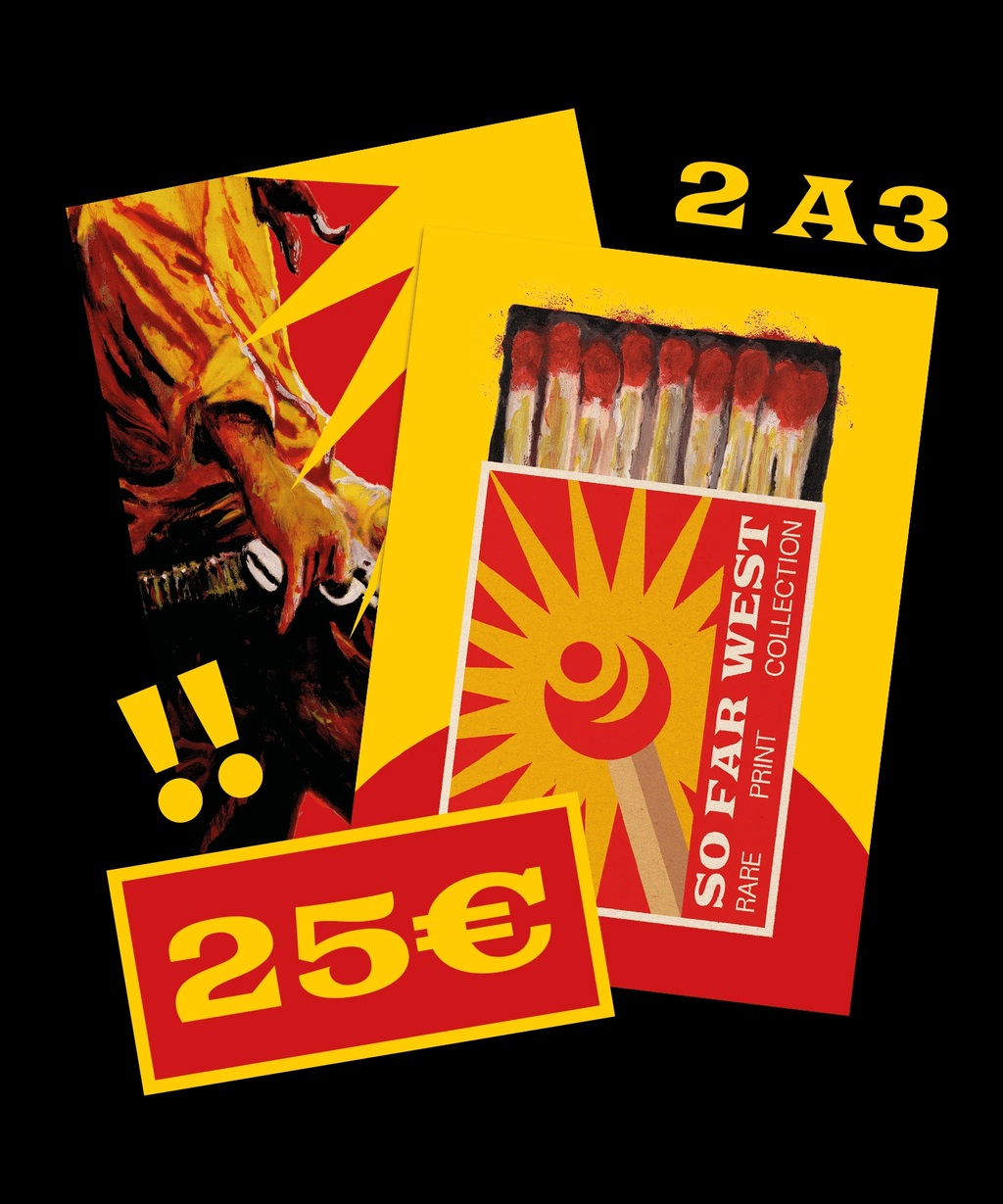 SUPER LOT DE 2 PRINTS A3