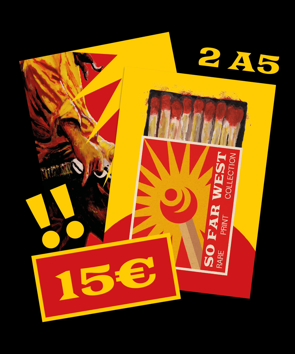 SUPER LOT DE 2 PRINTS A5